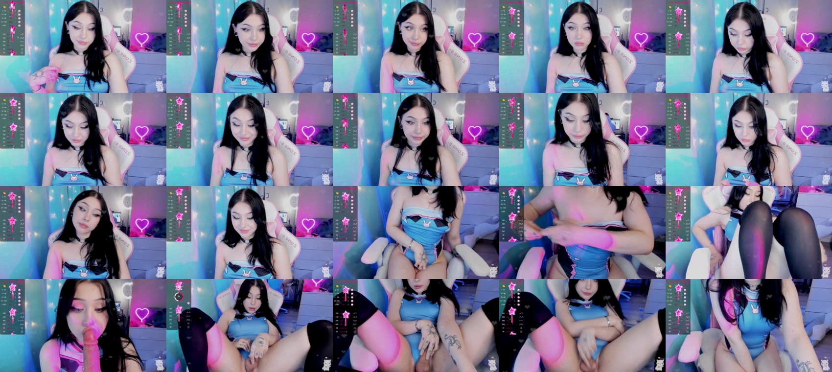 sanabreak Chaturbate 04-06-2023 Trans Show. 