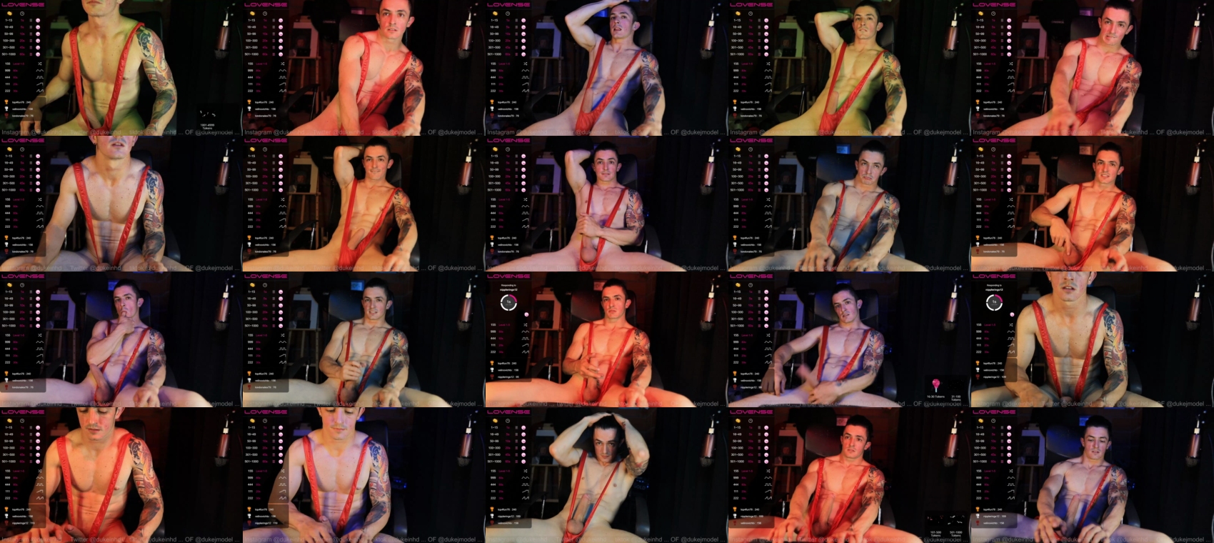duke_j striptease Webcam SHOW @ Chaturbate 17-07-2023