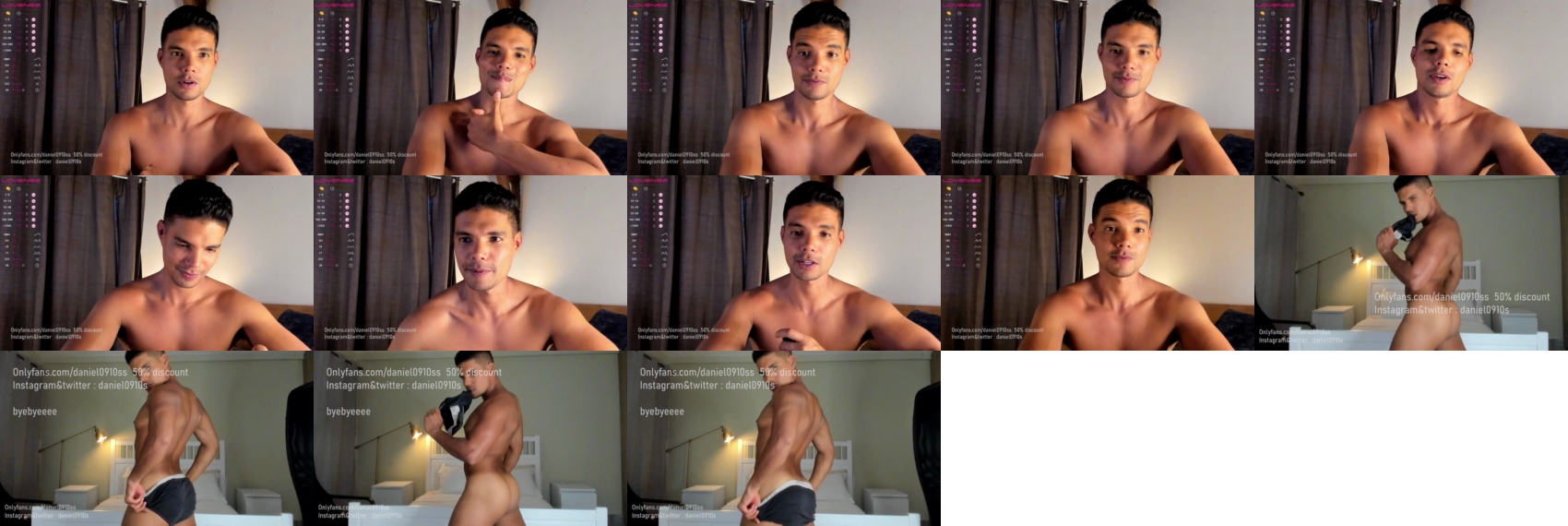 daniel0910s Topless Webcam SHOW @ Chaturbate 20-07-2023