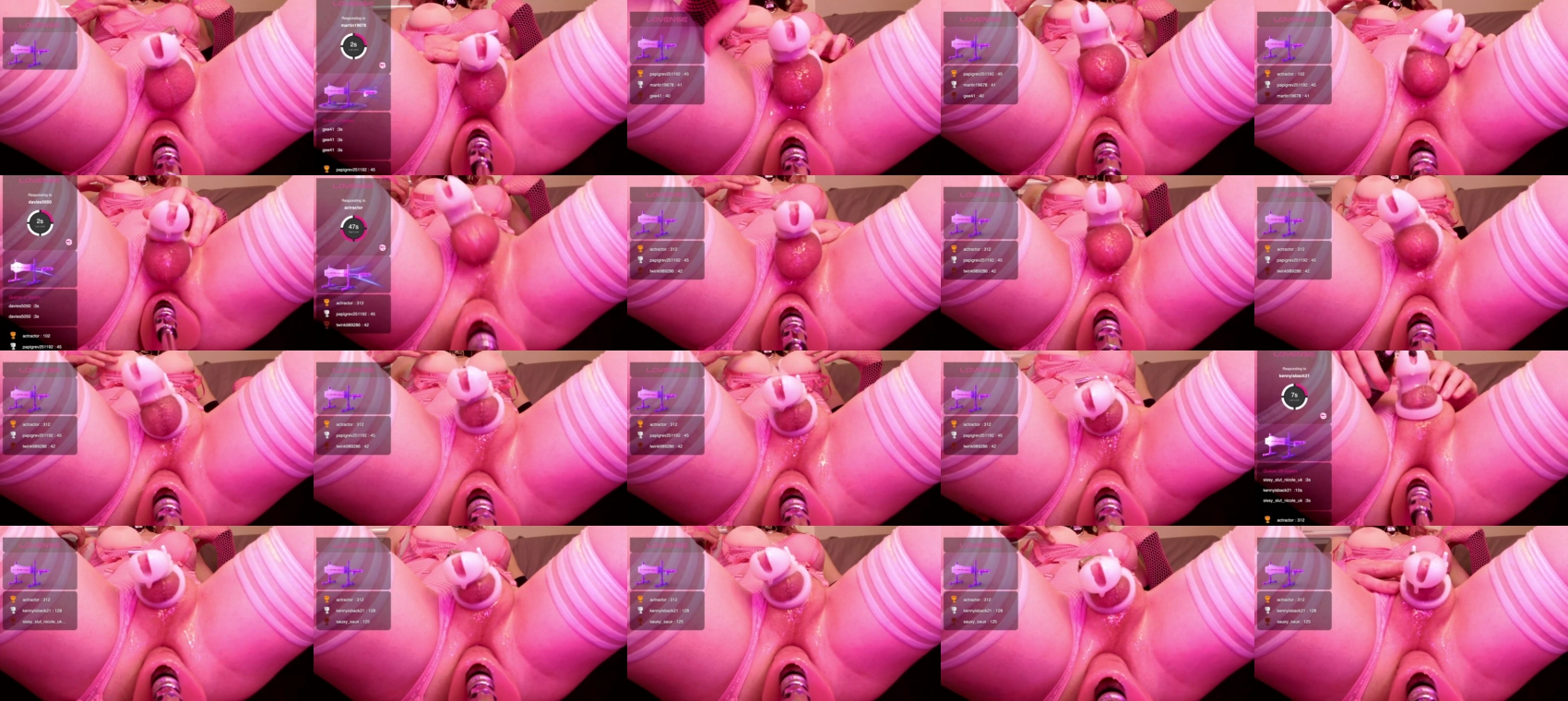 pinkylily toys Webcam SHOW @ 18-01-2024