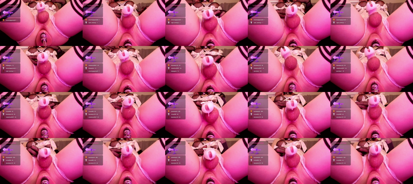pinkylily wet Webcam SHOW @ 18-02-2024