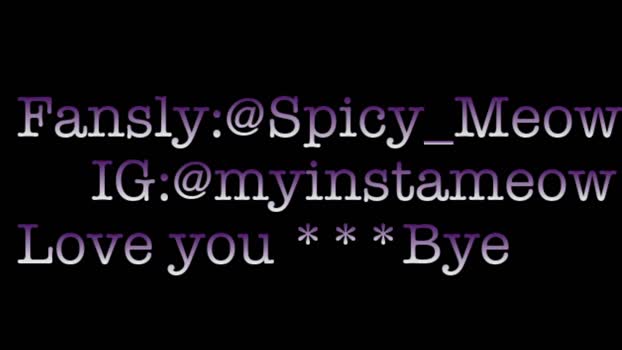 spicy_meow Chaturbate 15-05-2024 Trans