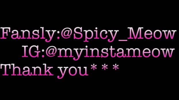 spicy_meow Chaturbate 20-05-2024 Trans