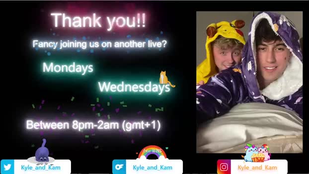 kyle_and_kam Chaturbate 06-06-2024 Males