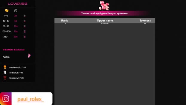 paul_rolex_ Chaturbate 11-06-2024 Males
