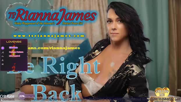 tsriannajames Chaturbate 03-07-2024 Trans