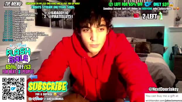jakeclemons Chaturbate 08-07-2024 Males