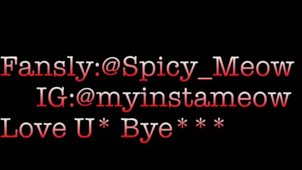 spicy_meow Chaturbate 10-07-2024 Trans