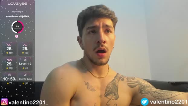 valentino2201 Chaturbate 26-07-2024 Males