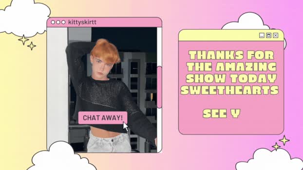kittyskirtt Chaturbate 25-08-2024 Trans