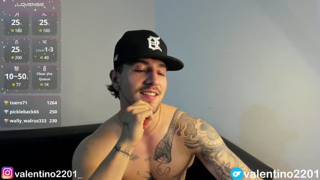 valentino2201 Chaturbate 30-09-2024 Males