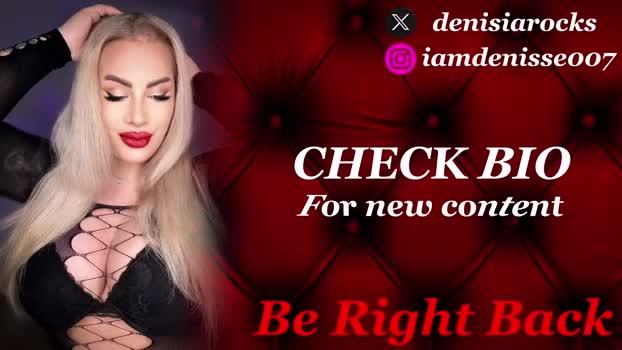 denisiarocks Chaturbate 18-10-2024 Trans