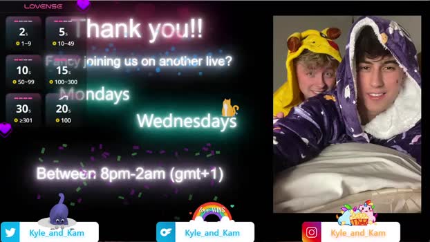 kyle_and_kam Chaturbate 23-10-2024 Males