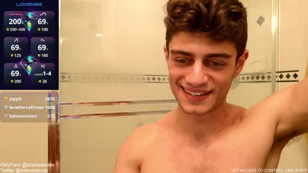 iblamedevan toys Webcam SHOW @ Chaturbate 30-10-2024