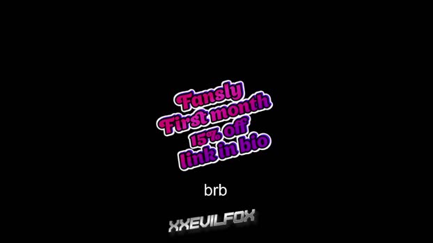 xxevilfox Recorded Webcam SHOW @ Chaturbate 28-12-2024