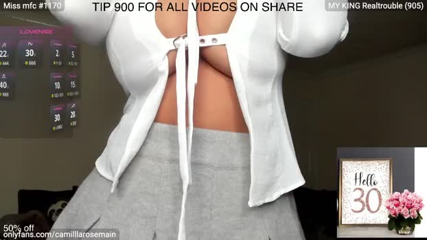 Bday_Camilla MyFreeCams Female 02-02-2025