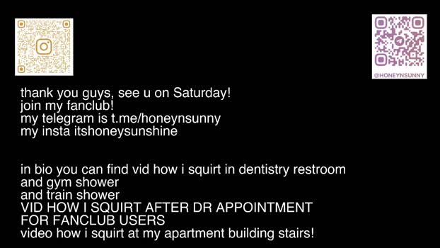 honey_sunshine Chaturbate Female 02-04-2025