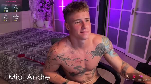 mia_andre kissing Webcam SHOW @ Chaturbate 16-06-2025