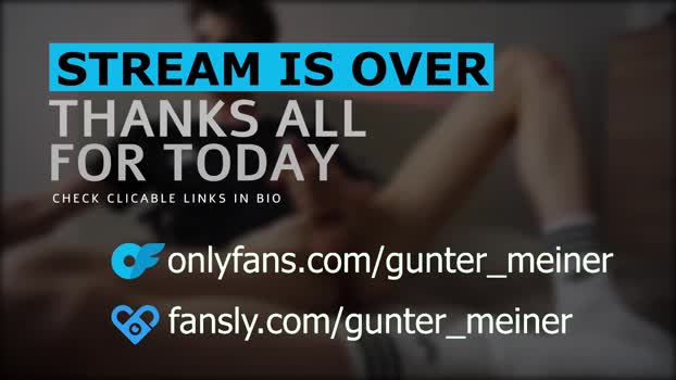 guntermeiner ass Webcam SHOW @ Chaturbate 29-06-2025