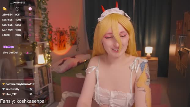 koshkasenpai show Webcam SHOW @ Chaturbate 29-06-2025
