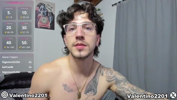 valentino2201 fuckass Webcam SHOW @ Chaturbate 17-07-2025
