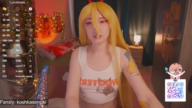 koshkasenpai toy Webcam SHOW @ Chaturbate 19-07-2025