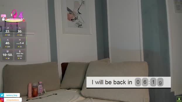 barberryx 12-10-2025 video sweet