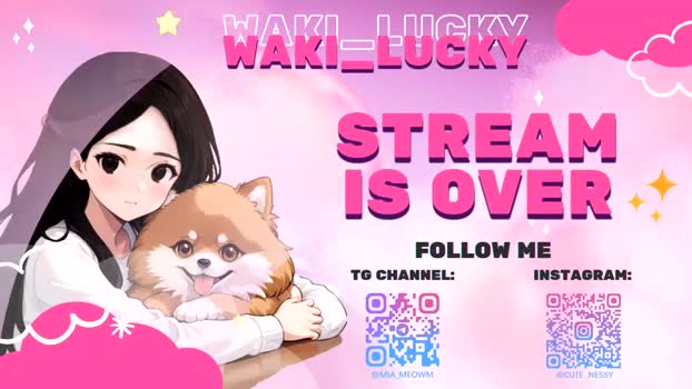waki_lucky Chaturbate Female 20-10-2025