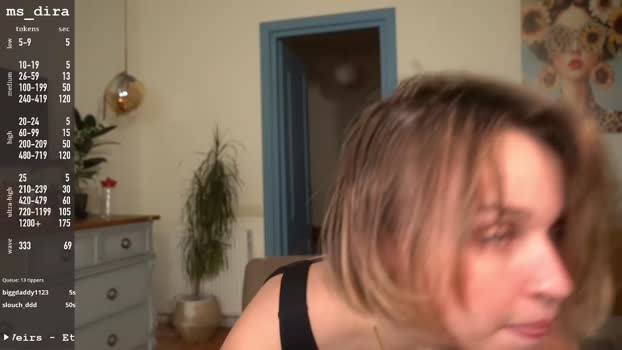 ms_dira Chaturbate Female 10-11-2025