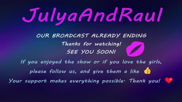 julyaandraul Couple Chaturbate 10-02-2026