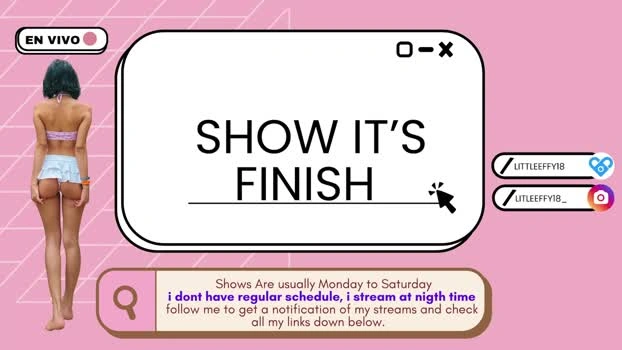 little_effy18_ 24-06-2026 ass Nude Webcam amateur Recording