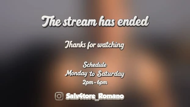 salvatore_romanoo 04-07-2026 Male Recording - lick fuckface