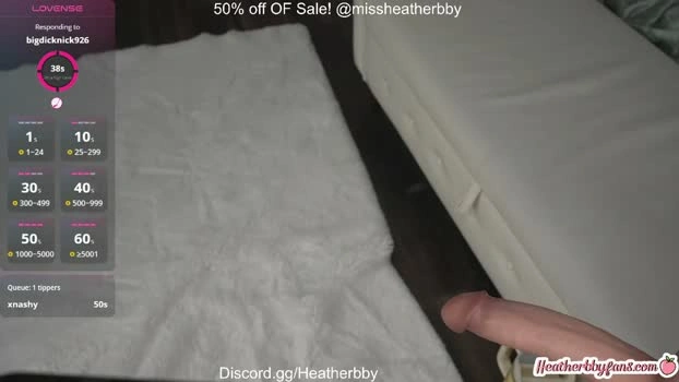 heatherbby 05-07-2026 Cam Show fingers tits